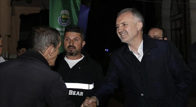 Hafız Habip Deveci İshakpaşada Cemaat İle Buluştu