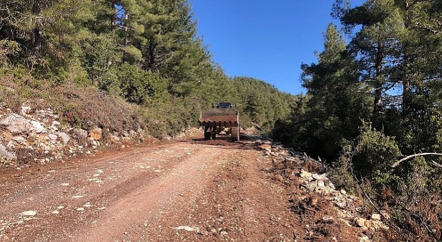 Yayla yollarında bakım çalışmaları