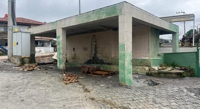 Büyükşehir, Biberoğlu Mahallesindeki çeşmeyi onardı