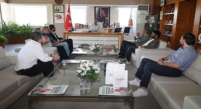 KEMİAD Başkanı Sönmezden Başkan Topaloğluna ziyaret