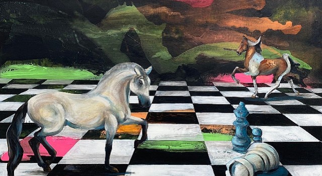 Trump Art Galleryde Nisan sergisi Kurulu Düzen, 1-30 Nisan