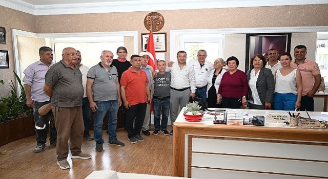 Alevi Kültür Derneğinden Başkan Topaloğluna ziyaret