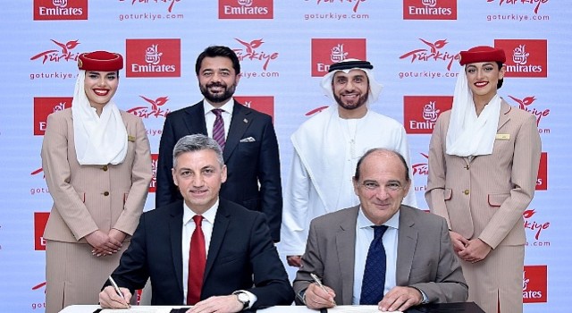 Emirates, Türkiyedeki turizmi desteklemek için Türkiye Turizm Tanıtım ve Geliştirme Ajansı (TGA) ile iş birliği anlaşması imzaladı