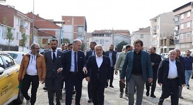 İnegöl de Dev Otopark Hamlesi