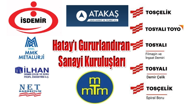 İSO 500 açıklandı Hatay’dan 12 Sanayi Kuruluşu Yerini Aldı