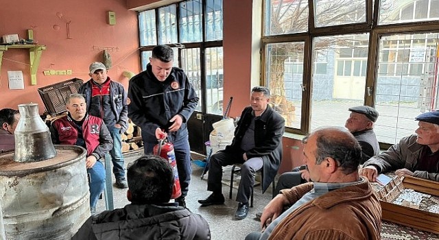 Muğla Büyükşehir den Kırsal Mahallelerde Yangın Eğitimi