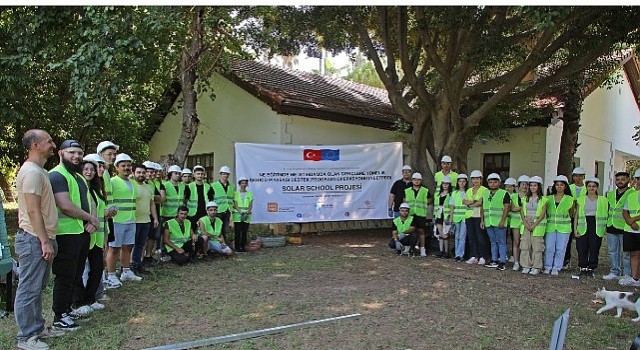 Güneş Okulu projesinde uygulamalı eğitim başladı