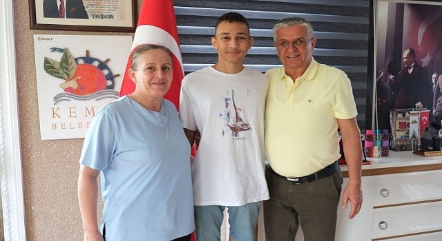 Başkan Topaloğluna teşekkür ziyareti