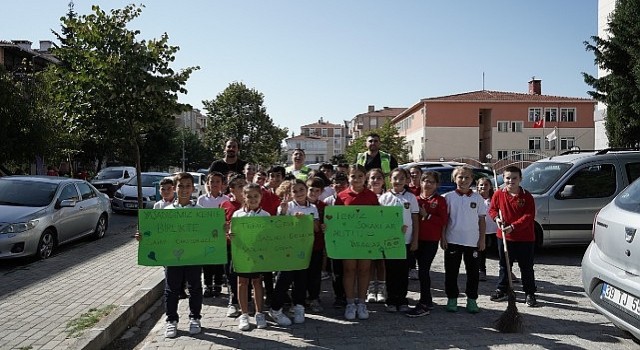 Lüleburgazda her şey temiz sokaklar mutlu yarınlar için
