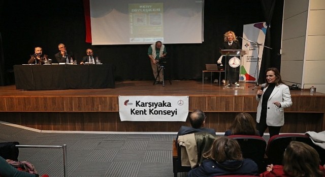 Başkan Ünsal, Kent Söyleşilerine konuk oldu: “Karşıyakalı olmak ayrıcalıktır”