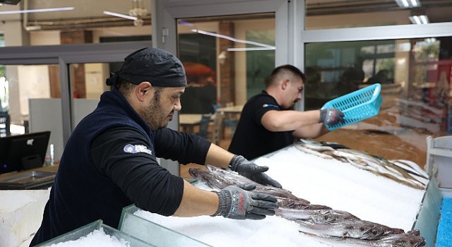 Antalyada taze balığın adresi Düden Balık Çarşısı