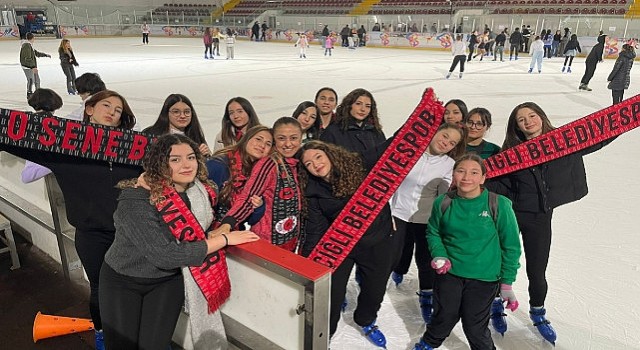 Çiğlide Gençlere Sporla Yeni Bir Deneyim: Buz Pateni Eğitimi