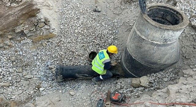 İlimtepenin geleceği için İSUdan 9 bin 134 metre yeni kanalizasyon hattı