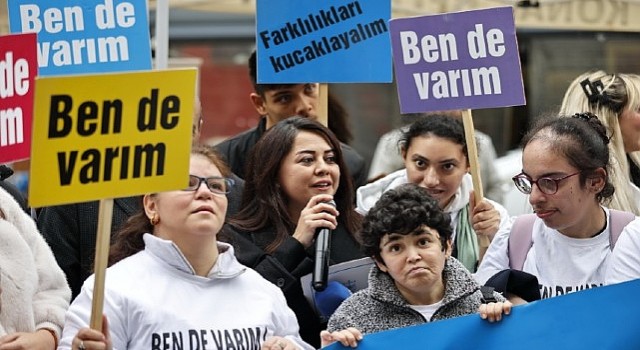 Konaktan Engelliler Gününde farkındalık yürüyüşü
