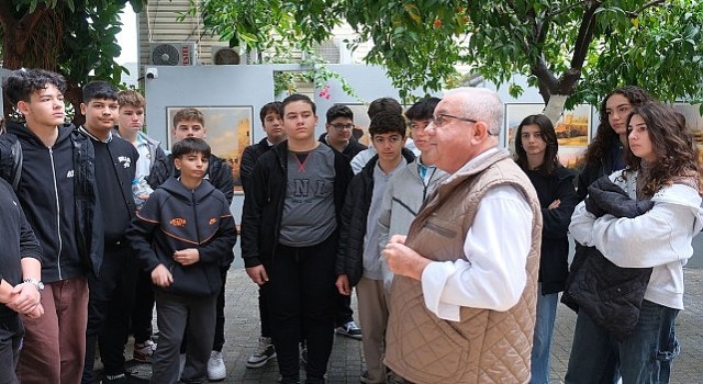 Öğrencilerden Kültür Evine ziyaret