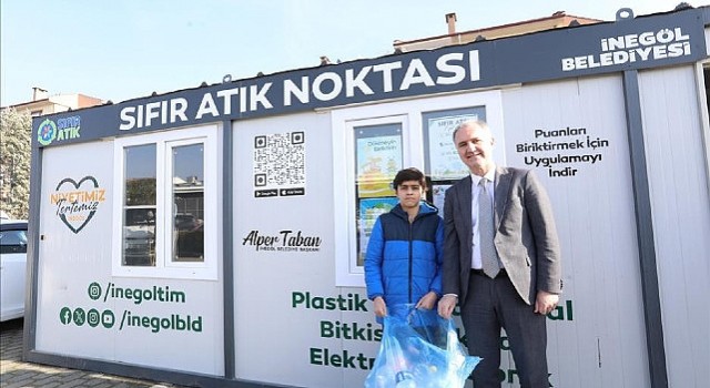 İnegölde 2 Yeni Sıfır Atık Noktası Hizmete Girdi