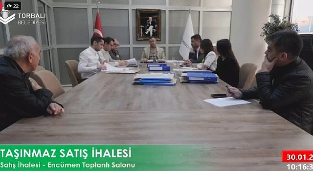 Torbalı Belediyesinden şeffaf ihale