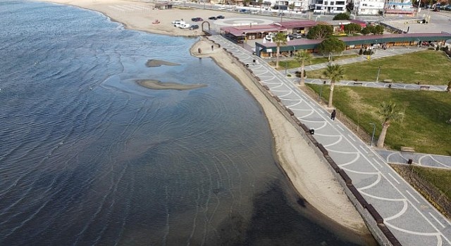Burhaniye Belediyesiden Deniz Çekilmeleri Konusunda Duyuru