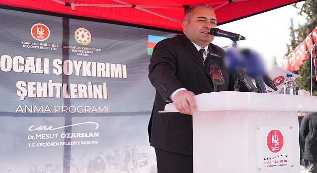 Hocalı Soykırımı Şehitleri Keçiörende Anıldı