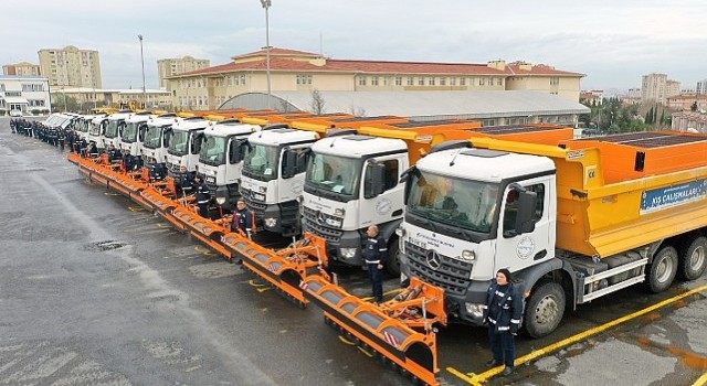 Küçükçekmece Belediyesi, Kış Mesaisine Hazır