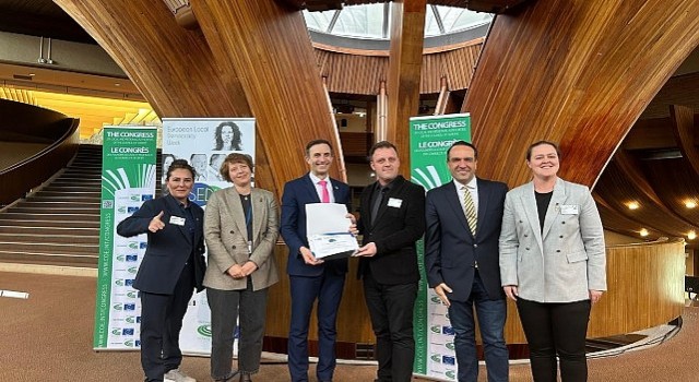 Lüleburgaz Belediyesine Avrupa Konseyinden partner kuruluş unvanı