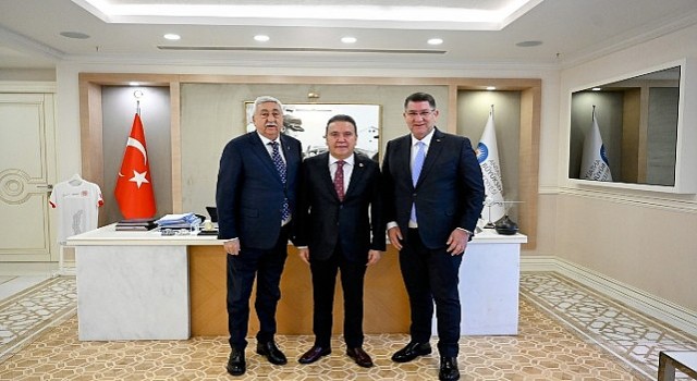 TESK Başkanı Palandökenden Başkan Böceke ziyaret