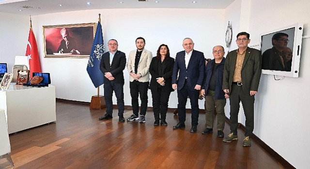 CHP heyetinden Başkan Çerçioğluna nezaket ziyareti