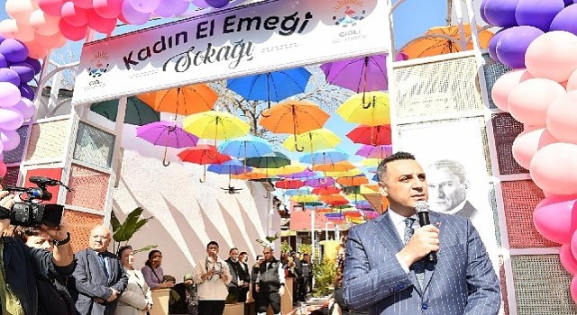 Çiğli de “Kadın El Emeği Sokağı” Açıldı
