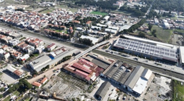 Gaziemir Hava Eğitim Yolu Taşıt Üst Geçidinde köprü yapımı tamamlandı Sarnıç trafiği rahatlayacak