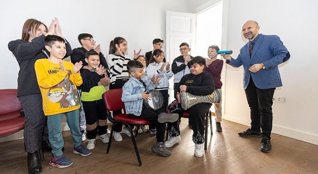 Geleceğin sanatçıları Konakta yetişiyor