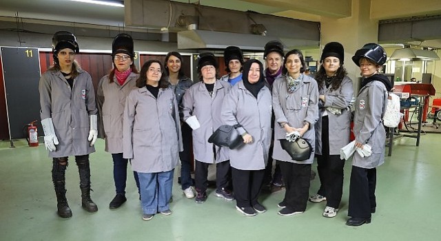 Kadıköy Belediyesinin “Kadın Kaynakçılar Yetişiyor” Projesi