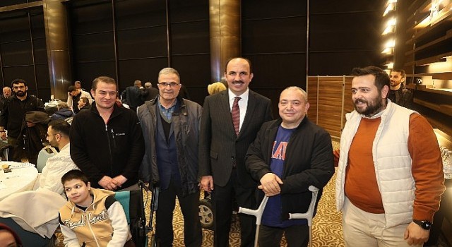 Konyadaki Özel Gereksinimli Bireyler İftarda Buluştu