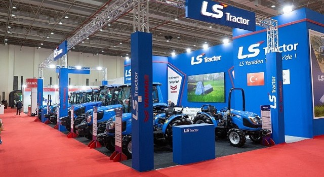LS Traktör, AGROEXPO 20. Uluslararası Tarım ve Hayvancılık Fuarında çiftçilerden büyük ilgi gördü