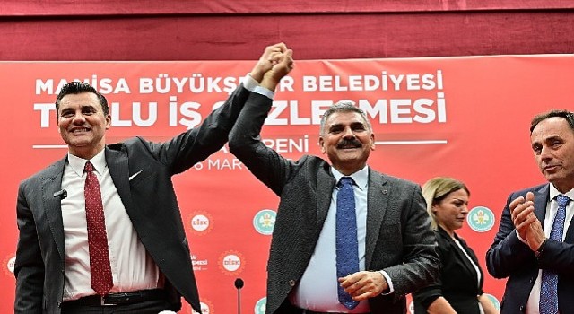 Manisa Büyükşehirde en düşük maaş 42 bin lira oldu, birçok hak ilk kez verildi