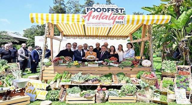 4. Uluslararası Food Fest Antalya Gastronomi Festivalinin bu yılki teması “Akdeniz Mutfağı”