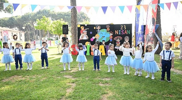 Aydın Büyükşehir Belediyesinin Çocuk Gelişim Merkezlerinde 23 Nisan Ulusal Egemenlik ve Çocuk Bayramı Coşkuyla Kutlandı
