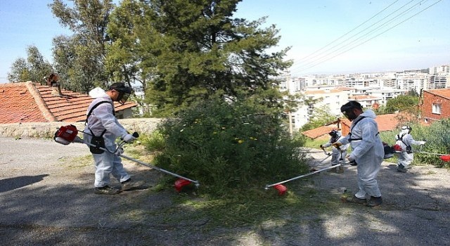 Çiğli Belediyesinden Yaz Öncesi Yoğun Kosa Mesaisi