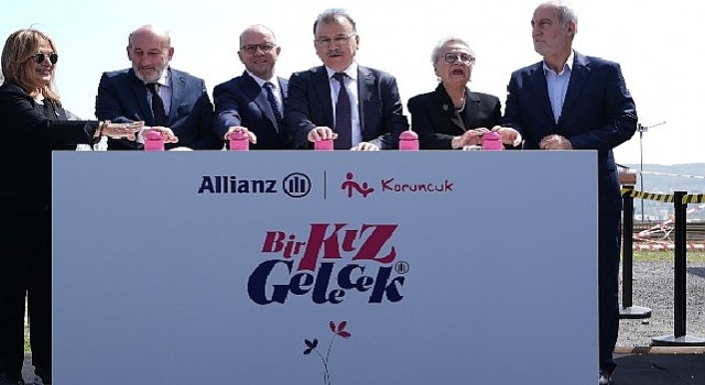 Koruncuk Vakfı, Allianz Türkiyenin desteğiyle yeni bir yurt binasının temellerini attı