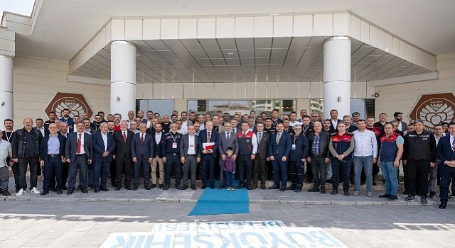 81 ilin itfaiyecileri Malatya da toplandı