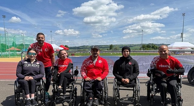 Bağcılarlı milli para atletlerden İsviçrede 3 altın madalya