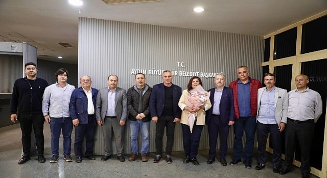 Başkan Çerçioğlu na Nazilli Afyonlular Derneğinden ziyaret