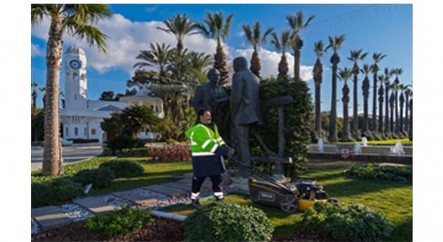 Başkan Tugaydan Kültürpark için daha çok yeşil alan mesajı