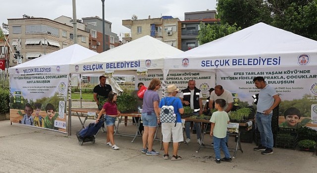 Efes Tarlası Yaşam Köyünde Dağıtılan Fideler DMD Hastası Çocuklara Umut Oldu