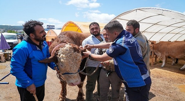 Gaziemirde kurban satış yerlerinde sıkı denetim