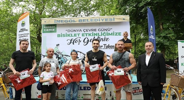 İnegölde Pedallar Temiz Gelecek İçin Döndü