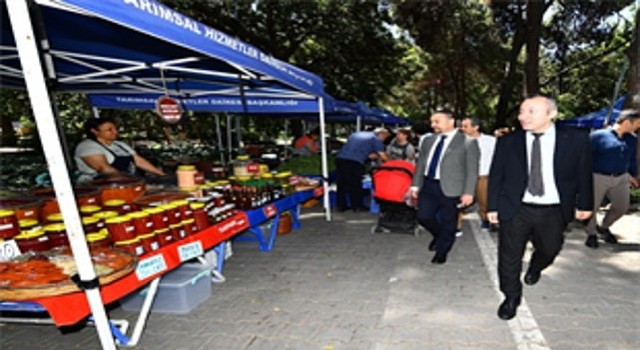 İzmirde Dünya Çiftçiler Günü coşkusu