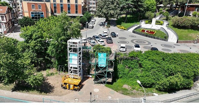 İzmit Tren Garı asansöründe durmak yok