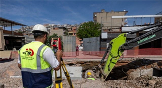 İZSU dan Bayraklı da altyapı hamlesi