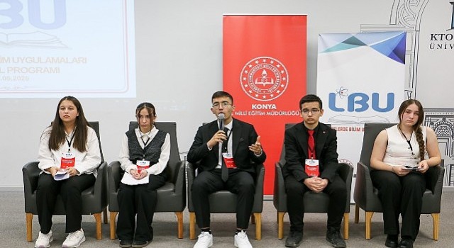 KTO Karatayda Liselerde Bilim Uygulamaları Forumu Gerçekleşti