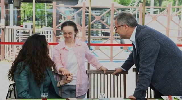 Özel gereksinimli bireyler Osmangazide çok mutlu